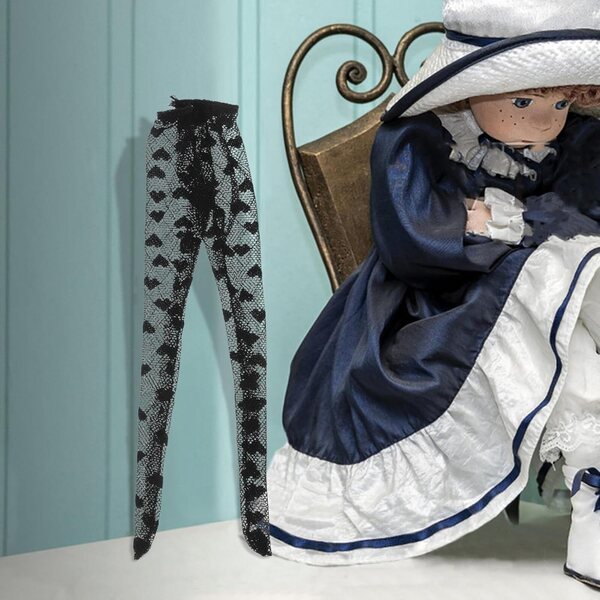 ifundom 4-teilige Puppensocken aus elastischem und vielseitigem mehrfarbigem Polyester