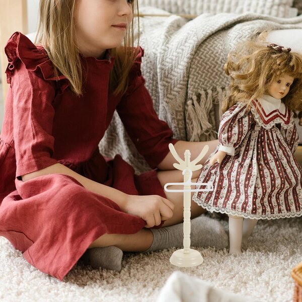 KESYOO 10 Grucce per Bambole BJD in Plastica Resistente, Accessori Miniatura Casa Bambole