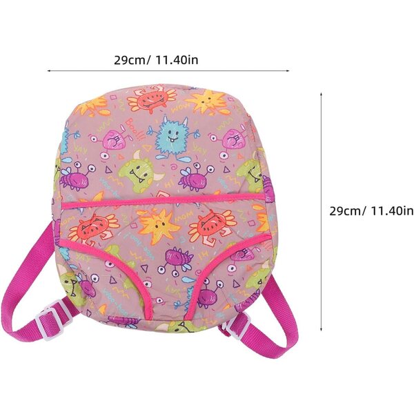 BESPORTBLE Verstellbarer Puppenträger, leichter Rucksack für 18-Zoll-Puppen