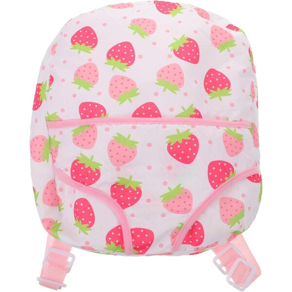 Marsupio per bambole Gatuida mini zaino rosa in cotone con tracolla regolabile