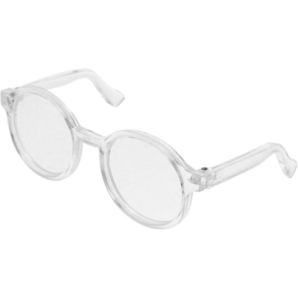 Occhiali da Bambola in Miniatura Trasparenti 9 cm per Bambole 20 cm - Accessori Moda