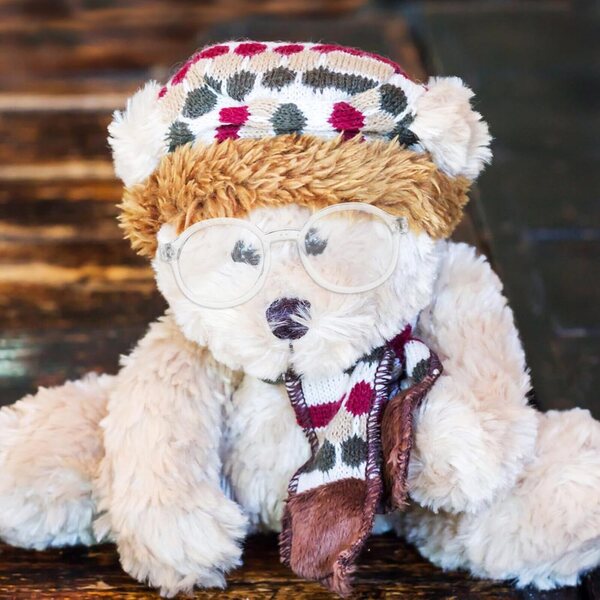 Occhiali da Bambola in Miniatura Trasparenti 9 cm per Bambole 20 cm - Accessori Moda