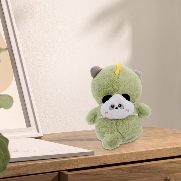 ifundom Mini Borsa a Tracolla per Bambole 10x7,8x4,3 cm in Peluche Multicolore