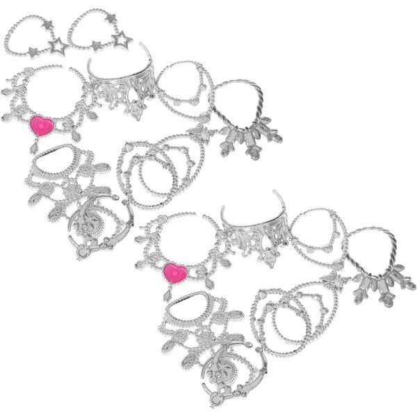 Set 20 Accessori Gioielli per Bambole Miniatura Collane Orecchini Braccialetti