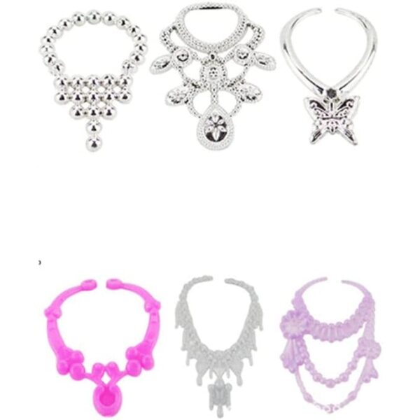 32-teiliges Puppenkleidungs- und Zubehörset – Syglawnd-Kleidung, Schuhe, Taschen und Schmuck