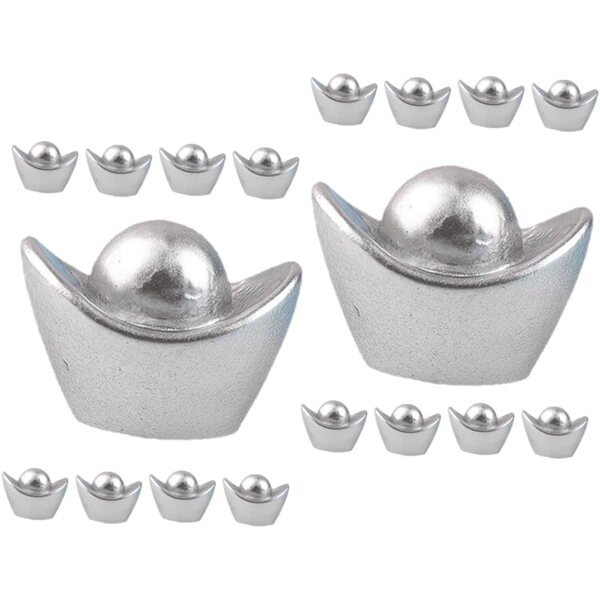 Set 30 Mini Decorazioni in Plastica Realistiche per Casa, Ufficio e Giardino