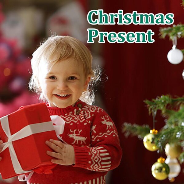 Weihnachtskleidung für 18-Zoll-Puppen – Komplettset mit Pullover, Hose und Accessoires