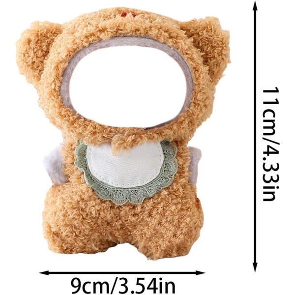 Abbigliamento per bambole 17 cm con accessori moda in cotone di qualità Generisch