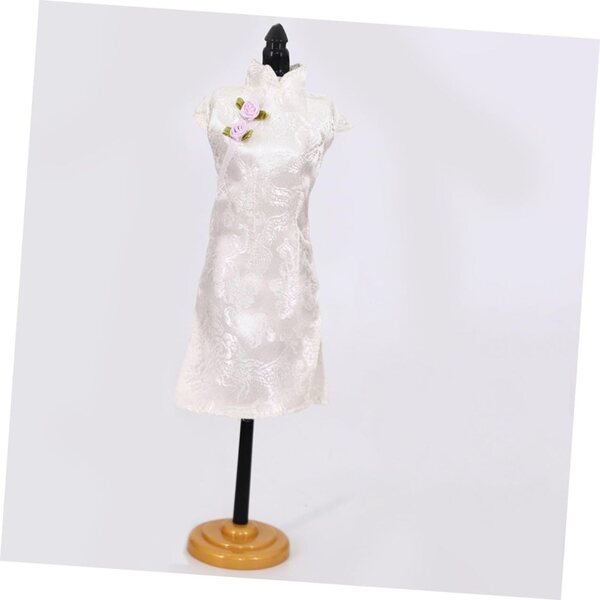 KOMBIUDA Set 3 Vestiti Cheongsam per Bambole Abbigliamento Tradizionale Cinese Morbido e Lavabile