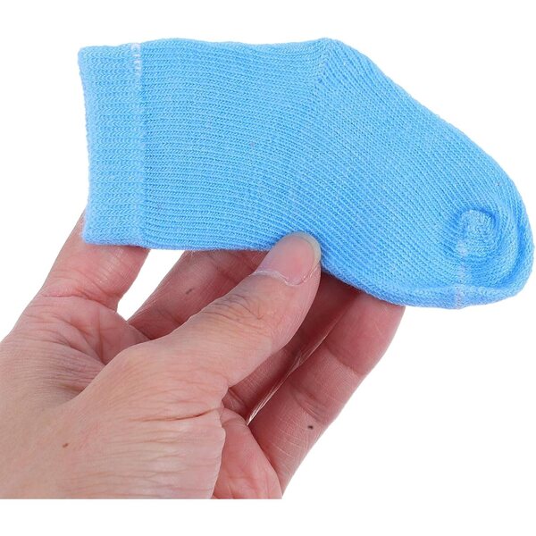 VICASKY 8 Paar Socken für 18-Zoll-Puppen, buntes Miniaturhaus-Zubehör
