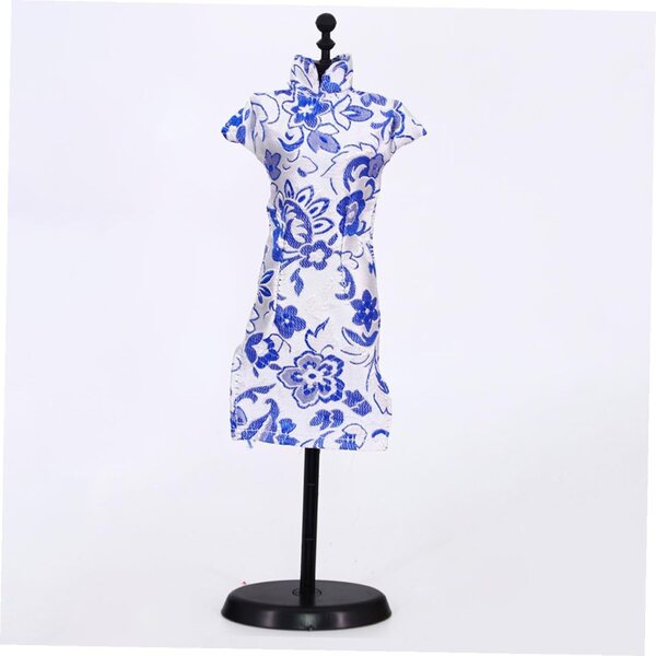 Set 3 Vestiti Cheongsam per Bambole 30cm – Abiti Tradizionali Cinesi Miniatura