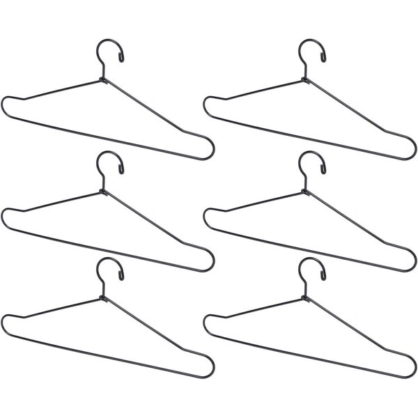Cocoarm Mini-Kleiderbügel aus Edelstahl für Puppen, 10 Stück, 150 mm – Organisieren Sie das Schlafzimmer