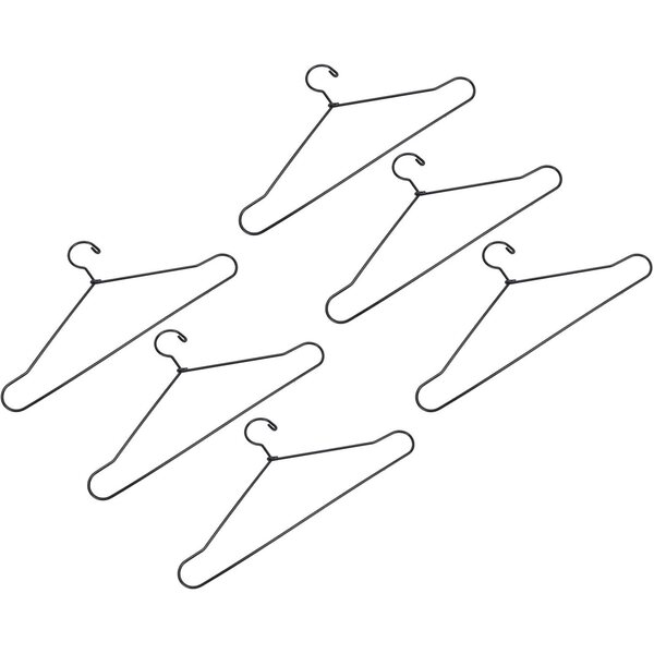 Cocoarm Mini-Kleiderbügel aus Edelstahl für Puppen, 10 Stück, 150 mm – Organisieren Sie das Schlafzimmer