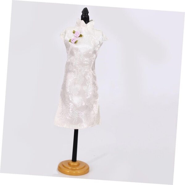 Beaupretty 3pezzi Vestito Cheongsam Cinese per Bambole, Sicuro e Leggero