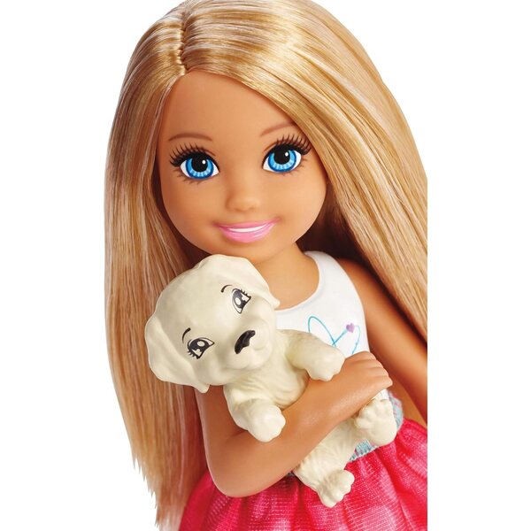 Barbie Chelsea Magica Barca dei Sogni con Ali Mobili e Rotelle Nascoste Dreamtopia