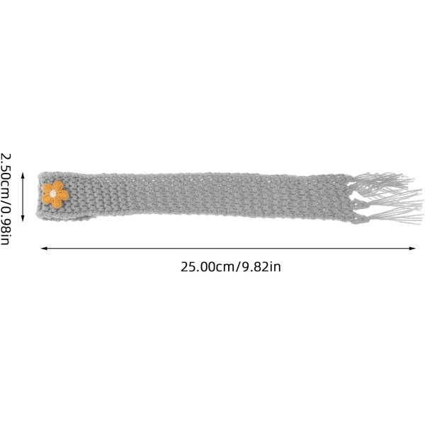 Mikinona 5 pezzi Mini Sciarpa in Lana regolabile per Bambole e Artigianato DIY