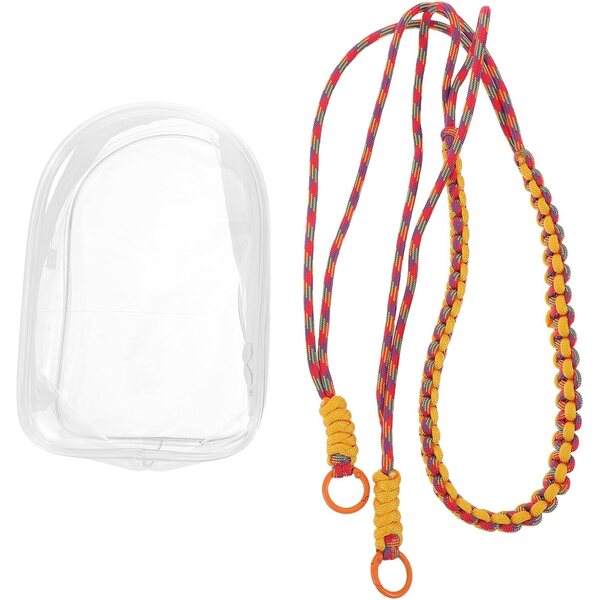 VICASKY Transparente Organizer-Tasche aus robustem PVC mit Schultergurt für Spielzeug und Sammlungen