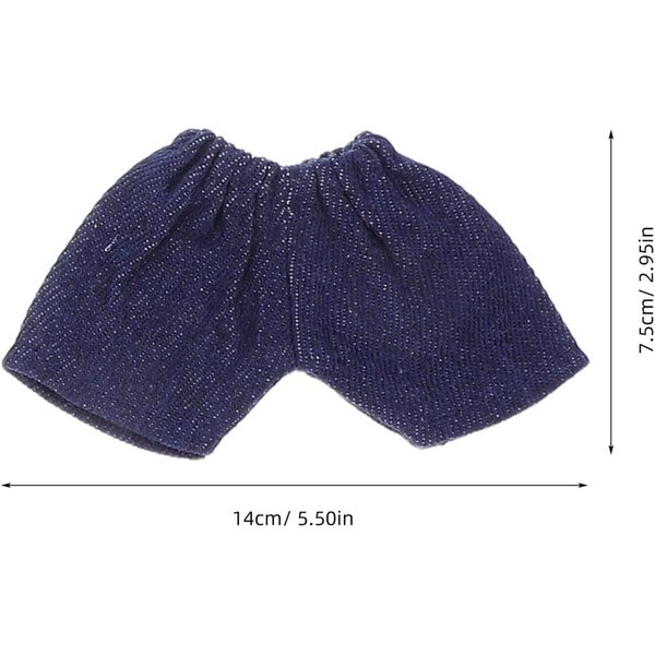Vaguelly 5 Shorts für Plüschpuppen, elastischer und weicher Stoff
