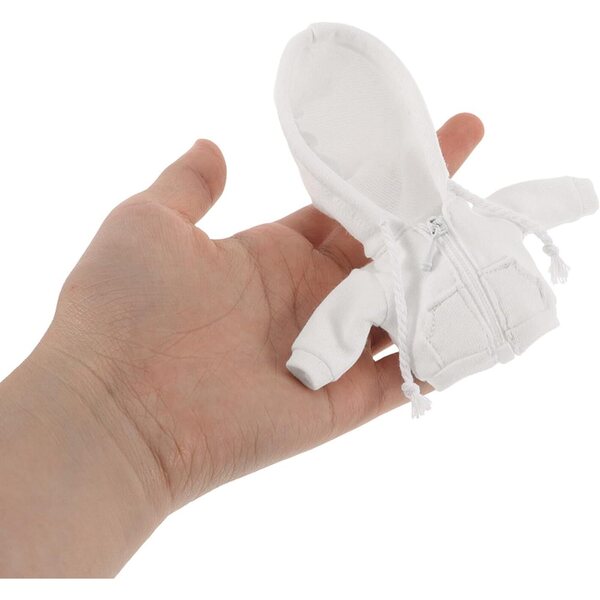 Didiseaon Felpa Cappuccio Miniatura 1/12 per Bambole Piccole Accessori Moda