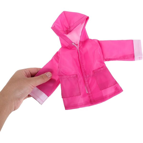 BESPORTBLE Set Abbigliamento Invernale Impermeabile per Bambole 18 Pollici Rosa