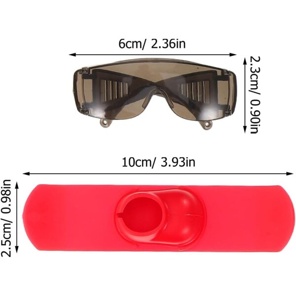 Wintersport-Set für 17-cm-Puppen – Skibrille, Snowboard und Miniaturstiefel