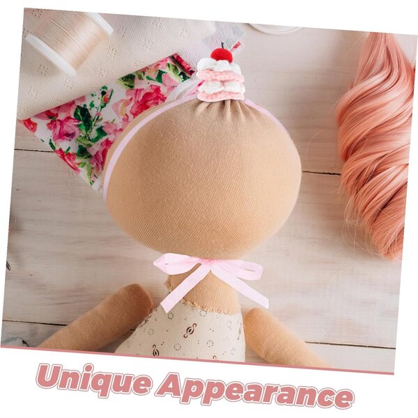 Mini Cappello Uncinetto Fatto a Mano per Bambole con Fragole - Accessorio Moda Elegante
