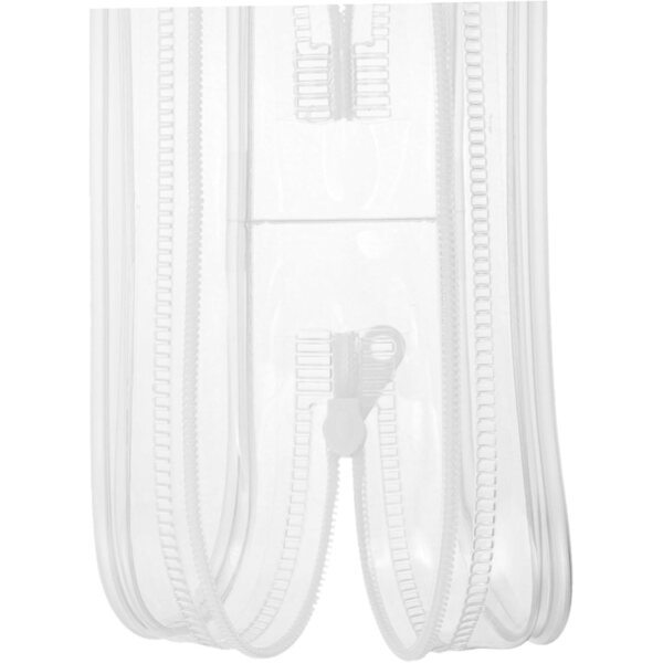 Borsa in PVC bianca con gancio per mini bambole, custodia protettiva leggera e compatta