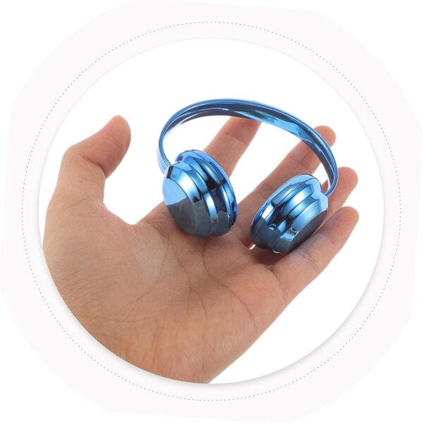 6 Cuffie Decorative Mini per Case delle Bambole - Accessori Realistici e Colorati