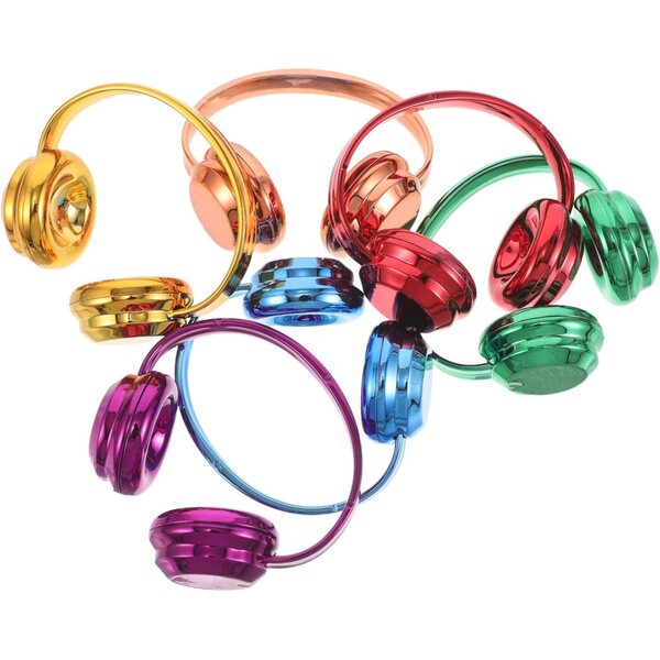 BESPORTBLE 6 Mini Cuffie per Bambole 17 cm Accessori Realistici per Casa delle Bambole
