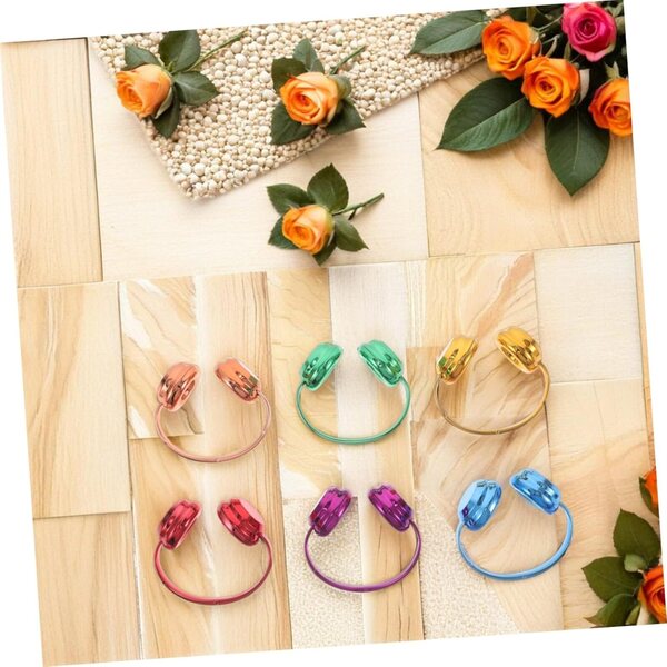BESPORTBLE 6 Mini Cuffie per Bambole 17 cm Accessori Realistici per Casa delle Bambole