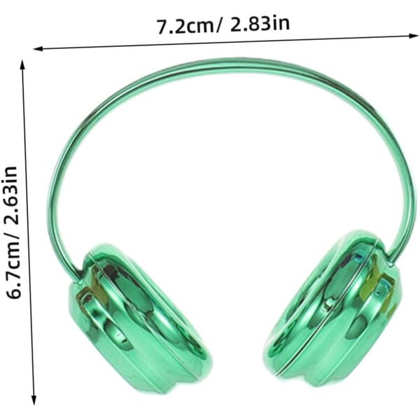 6 Mini Cuffie Colorate per Bambole 17 cm - Accessori Casa delle Bambole