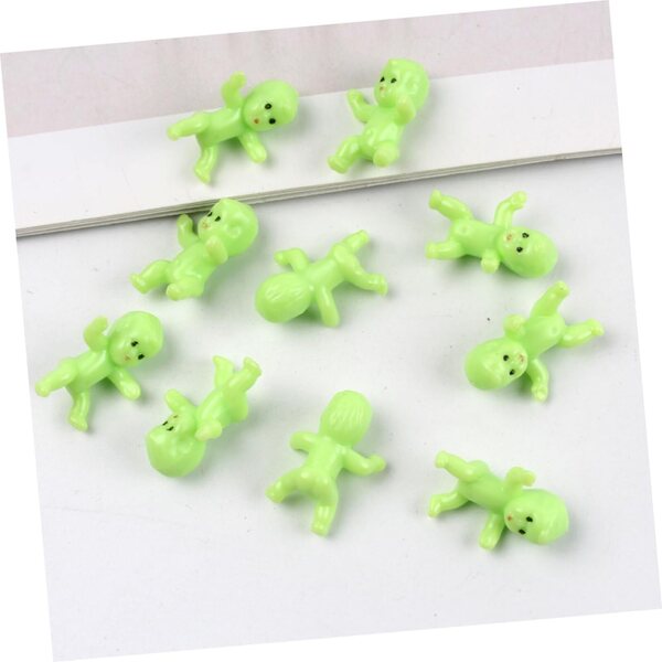 YARNOW 80 pezzi mini statuine in plastica assortite per decorazioni e fai-da-te