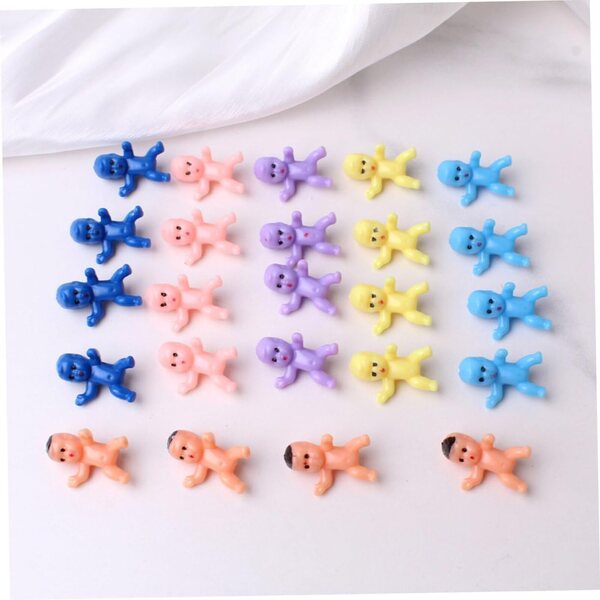 YARNOW 80 pezzi mini statuine in plastica assortite per decorazioni e fai-da-te