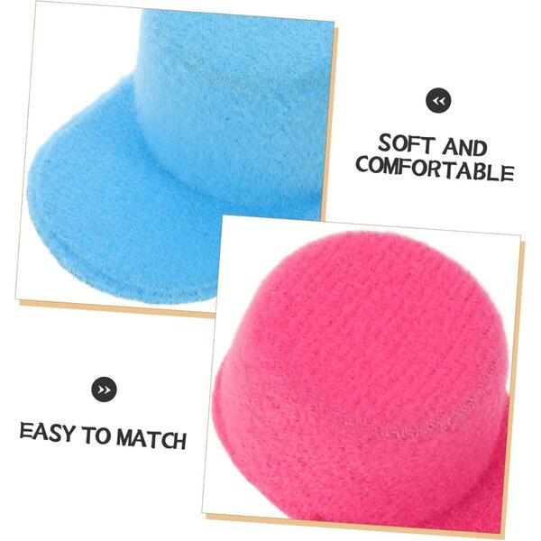 BESPORTBLE 10 mini cappelli da baseball per case delle bambole, decorazioni e fai da te