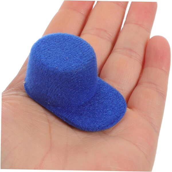 BESPORTBLE 10 mini cappelli da baseball per case delle bambole, decorazioni e fai da te