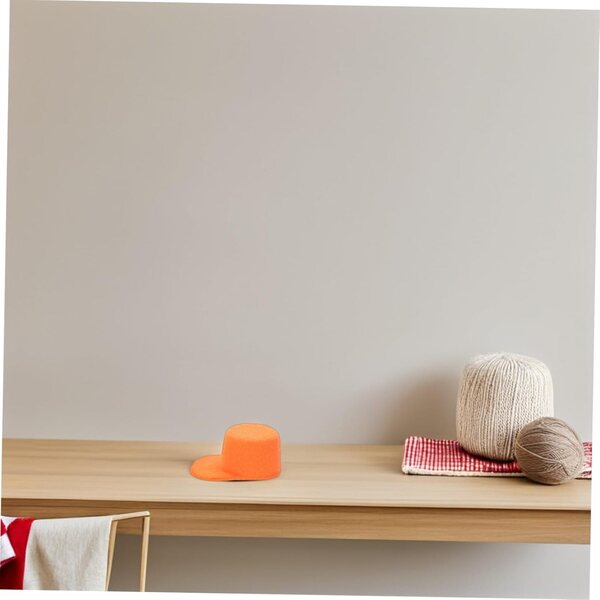 10 bunte Mini-Baseballkappen für Puppen, DIY-Hüte 5x3x2 cm