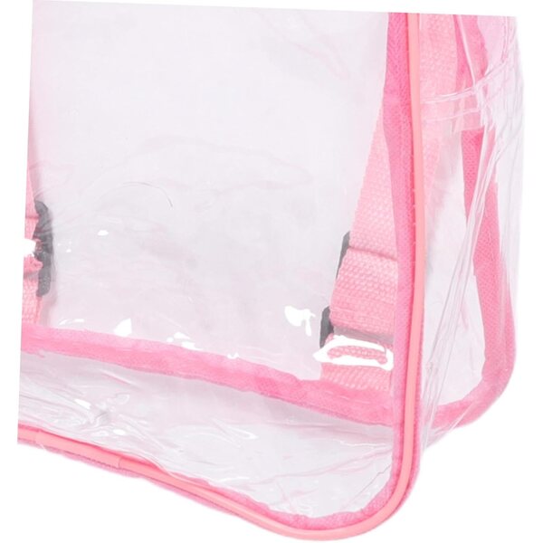 UPKOCH Transparenter PVC-Rucksack für Puppen und Stofftiere, widerstandsfähiger und wasserdichter Organizer
