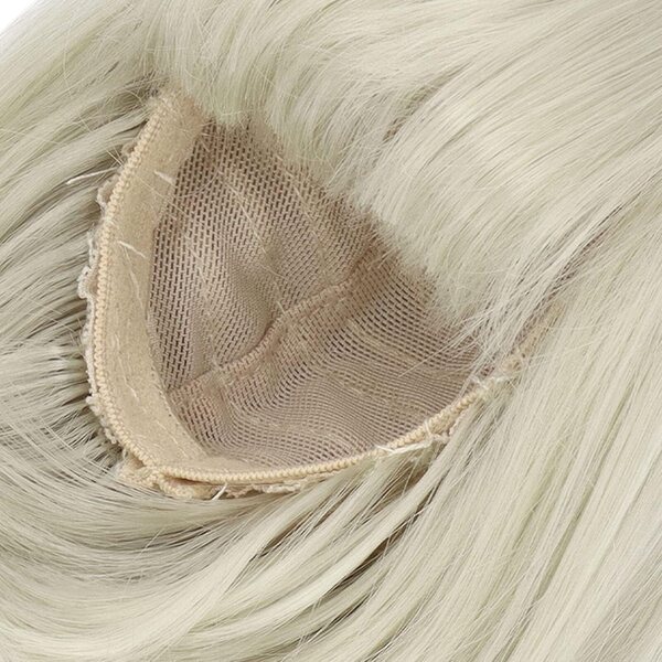 Tangxi Parrucca BJD 1/3 Verde con Capelli Lisci e Frangia, Flessibile e Realistica