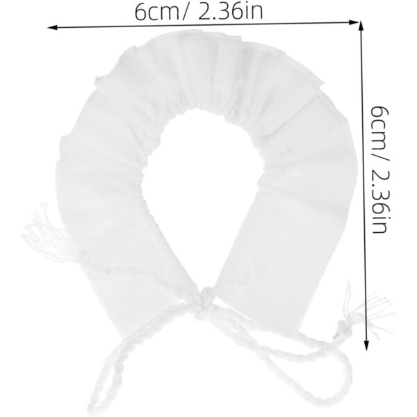 VICASKY 2 Set Cappello Cuoco Miniatura e Sciarpe per Bambole 10-15 cm
