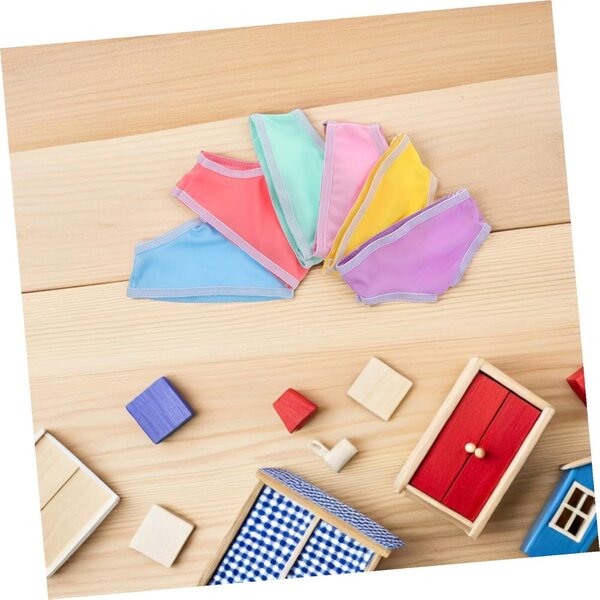 Set 6 Mutandine per Bambole 18 Pollici in Cotone Resistente - Accessori per Vestiti di Gioco