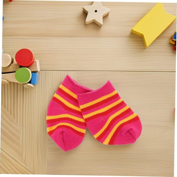 BESPORTBLE 10 Paia Calzini Colorati in Cotone per Bambole Accessori Miniature