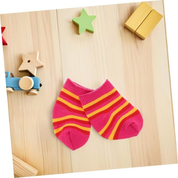 10 Paar Baumwollsocken für 18-Zoll-Puppen – weiche Kleidungsaccessoires