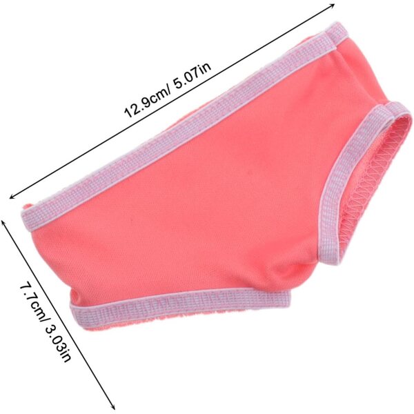 BESPORTBLE 6 mutandine riutilizzabili per bambole 18" - accessori biancheria intima colorata