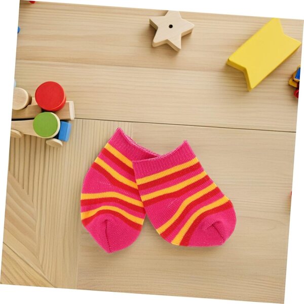 BESPORTBLE 10 paia Calzini in Cotone Multicolore per Bambole e Action Figure