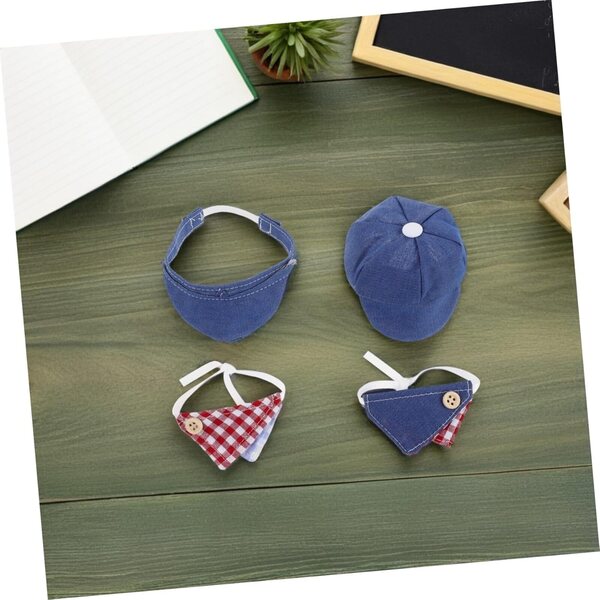 NUOBESTY Set 12 Pezzi Cappelli e Sciarpe Miniatura Accessori per Bambole
