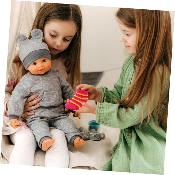 Set mit 10 Paar Baumwollsocken für 18-cm-Puppen – Zubehör für Mini-Actionfiguren