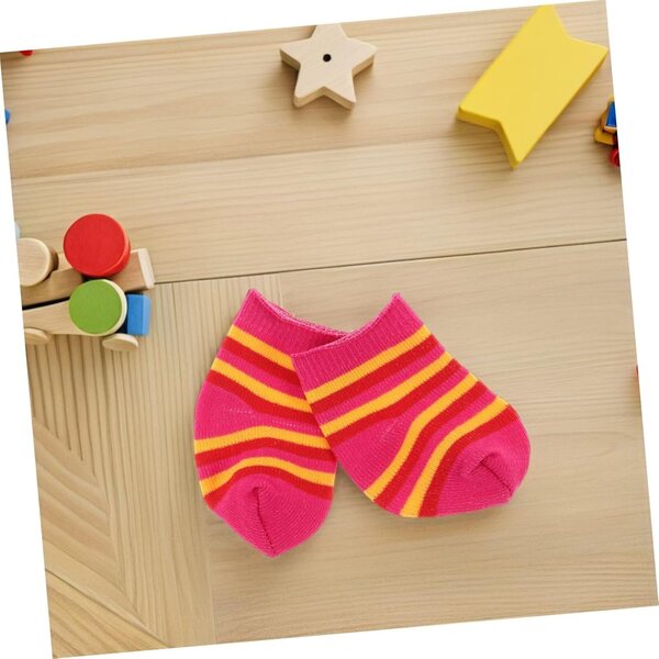 KOMBIUDA 10 paia Calzini in Cotone per Bambole da 18 Pollici - Accessori Doll Clothes