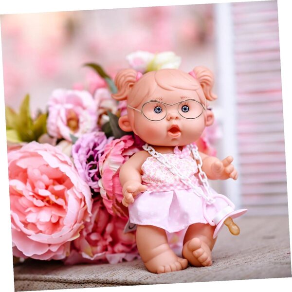 20 Mini Occhiali in Metallo per Bambole Vintage Accessori Creativi DIY