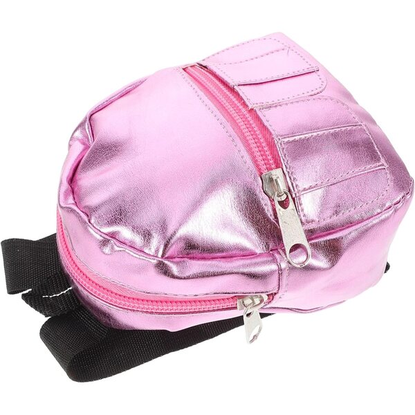 GALPADA Mini-Rucksack in Rosa für Puppen – dekorativ und funktional für Heim-Miniaturen