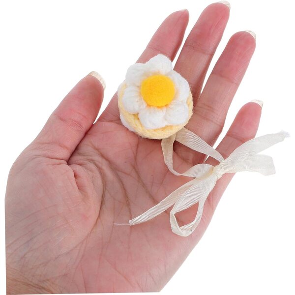 BESPORTBLE Cappello all'uncinetto Mini per Bambole e Peluche, Accessorio Decorativo Fatto a Mano